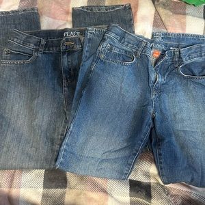 3 pair of boot cut jeans size 10